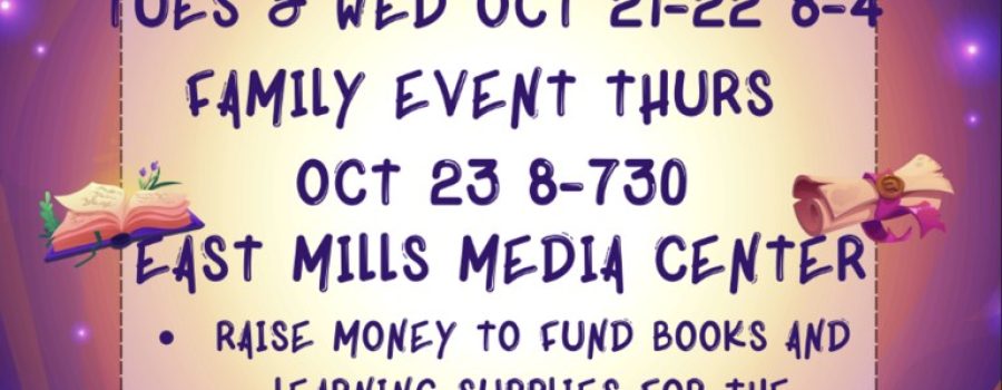 East Mills Schools Scholastic Book Fair 