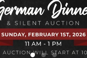 Clarinda Lutheran School German Dinner and Silent Auction, Sunday February 1