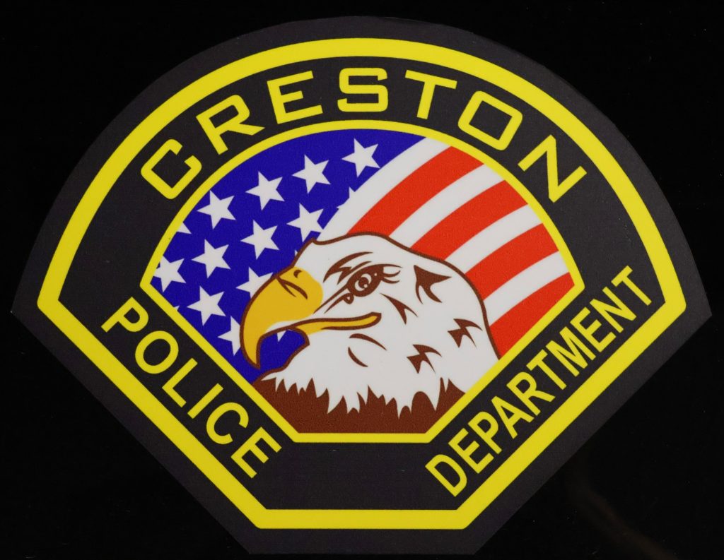 A Creston man was arrested Sunday night on a parole violation charge