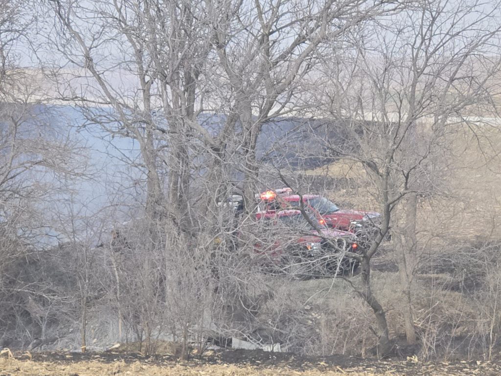 Area Fire Crews Battle Two Thursday Afternoon Field Fires