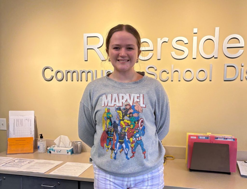 Riverside senior Cassie Peterson is closing out her high school career with an impressive list of accomplishments in music and speech