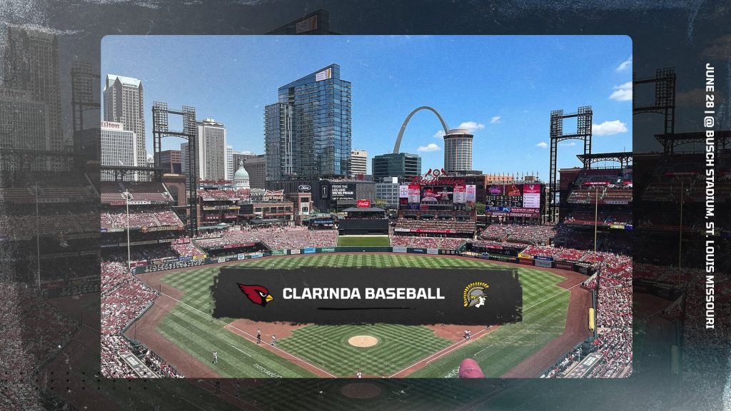 Clarinda Baseball to Play at Historic Busch Stadium in St. Louis on June 28