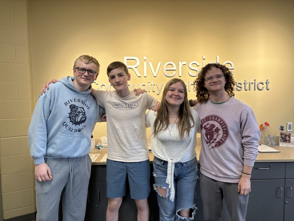 Students at Riverside Community School District are finding success — and fun — through participation in Quiz Bowl