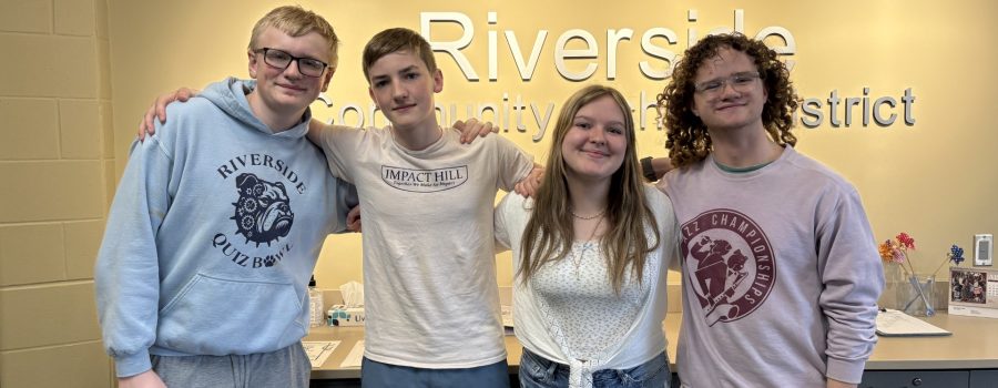 Students at Riverside Community School District are finding success — and fun — through participation in Quiz Bowl