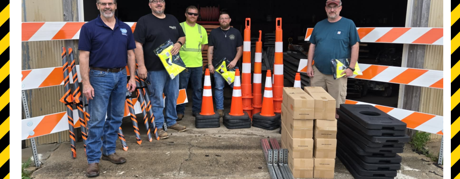 Red Oak Receives Work Zone Sign Grant