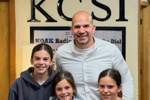 Griswold Elementary Principal Nigel Horton joined KCSI for a morning conversation with three special guests: his daughters CeCe, Scout, and Piper