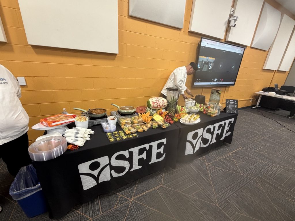 SFE was approved as the ROCSD food service provider