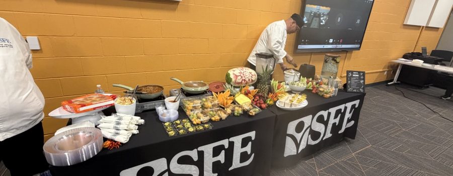 SFE was approved as the ROCSD food service provider