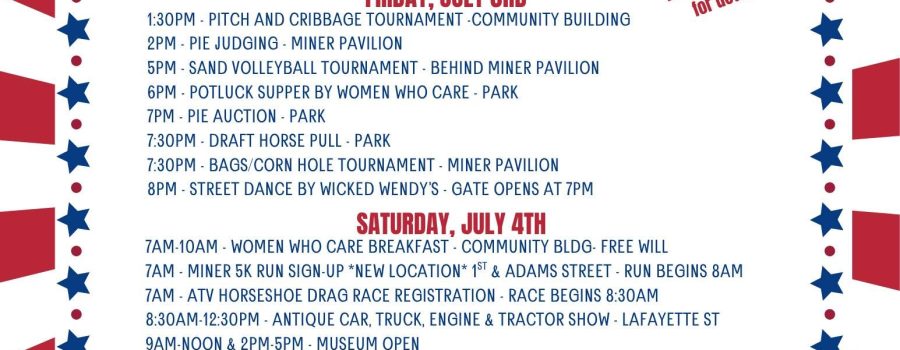 New Market July 4th Celebration, 6/28 – 7/4