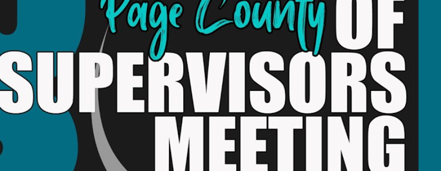 Tuesday June 23, Page County Board of Supervisors Meeting Report