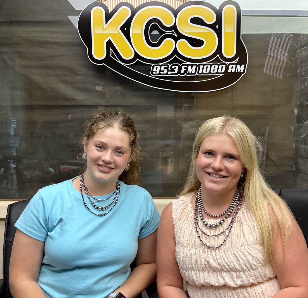 Cloie Bruce and Ella Johnson, interns with the Montgomery County Extension Office, said preparations are in full swing as fair week approaches