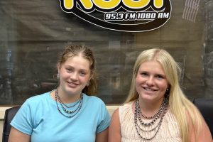 Cloie Bruce and Ella Johnson, interns with the Montgomery County Extension Office, said preparations are in full swing as fair week approaches