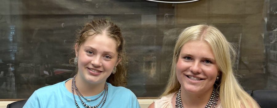 Cloie Bruce and Ella Johnson, interns with the Montgomery County Extension Office, said preparations are in full swing as fair week approaches