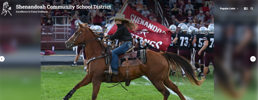 Shenandoah CSD new district website and ParentSquare Communication 