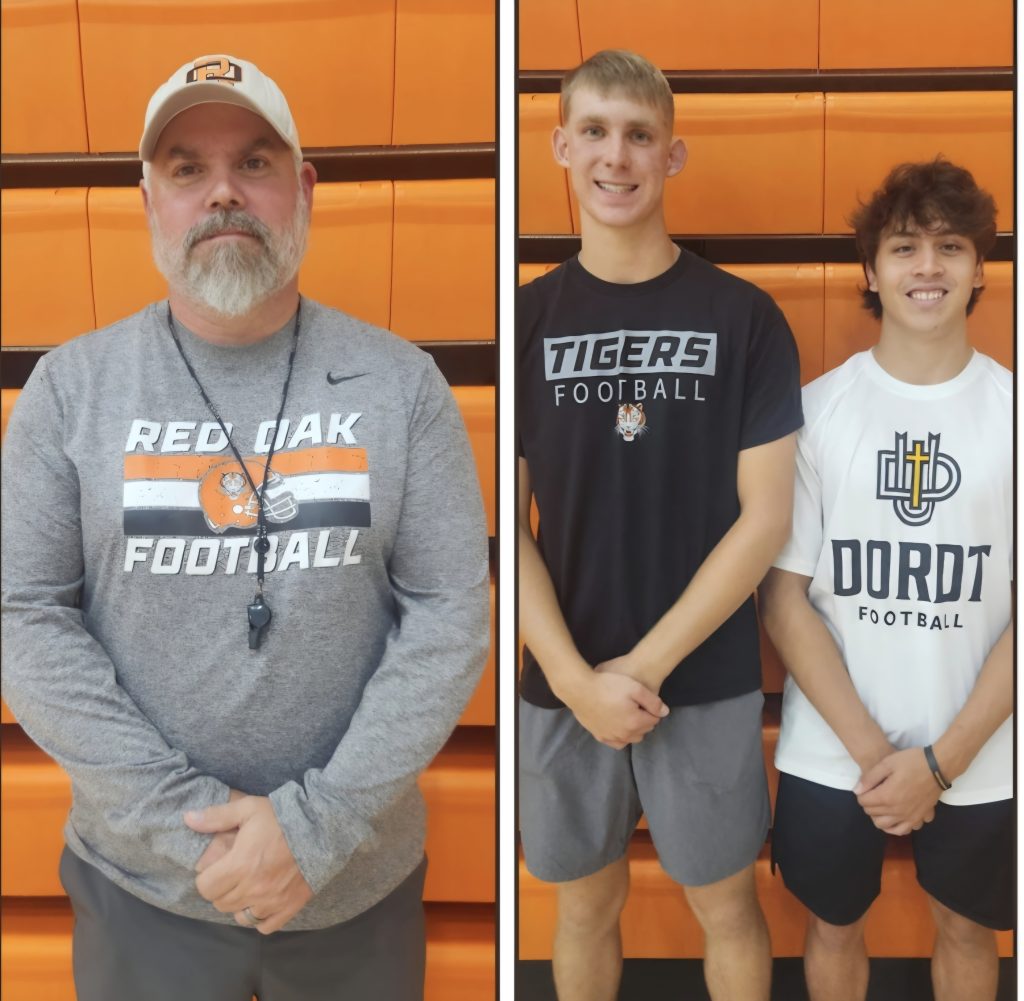 Red Oak Tigers head coach Alan Gray enters his second season at the helm,  Seniors Dylan Rydberg and Jackson Perdue are ready to lead the program into a new season as both on-field contributors and culture-setters for the younger players.