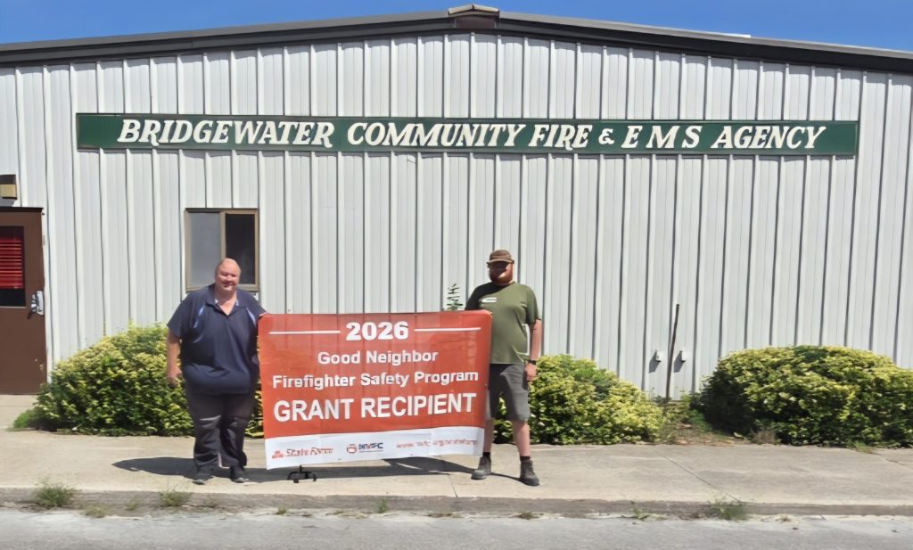 Bridgewater, Iowa Fire Department Receives $10,000 Grant from State Farm® to Purchase Needed Equipment
