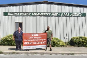 Bridgewater, Iowa Fire Department Receives $10,000 Grant from State Farm® to Purchase Needed Equipment