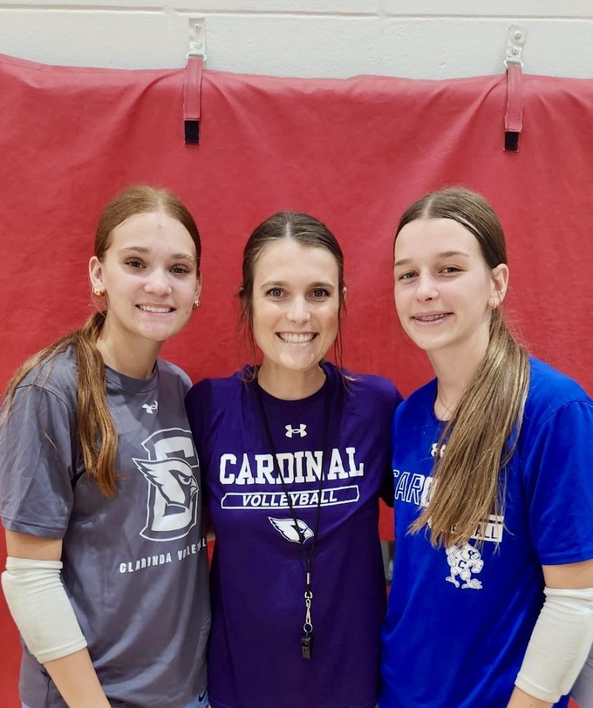 Clarinda Cardinals Volleyball Ready to Grow with Young Talent Under Coach Jess Hanafan