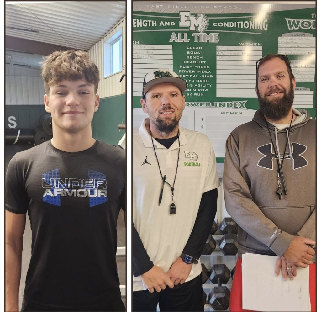 East Mills Co-Coach Michael Nordeen Ready for New Season and New Home Field / Senior Landon Gibbs Ready to Lead East Mills on Both Sides of the Ball