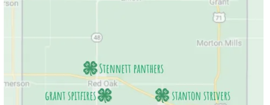 4-H Find Out Night — Wednesday, October 7, from 5:30 to 7:30 p.m. at the White Fair Building in Red Oak