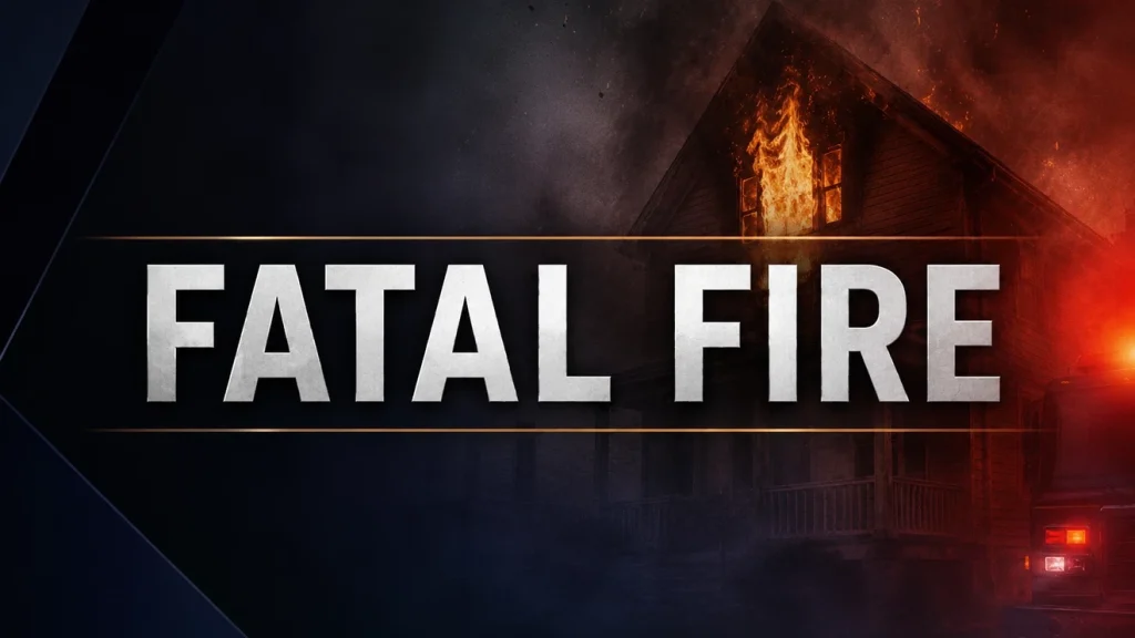 One person has died following an early-morning house fire in Essex