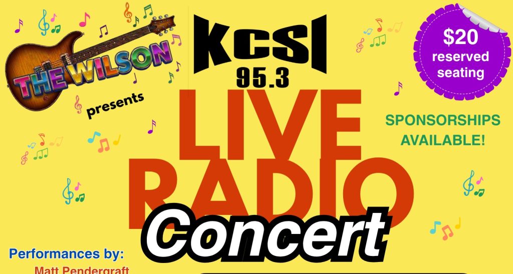 KCSI and the WPAC partner for a live radio concert to benefit scholarship fund