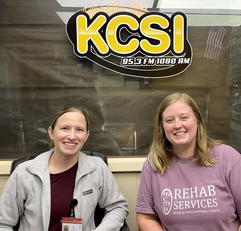 Fall-prevention and independence advice from MCMH therapists Kim Roberts and Blake Friday