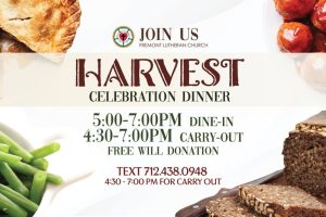 Fremont Lutheran Church in Nyman hosts annual Harvest Supper on Wednesday, Sept. 23