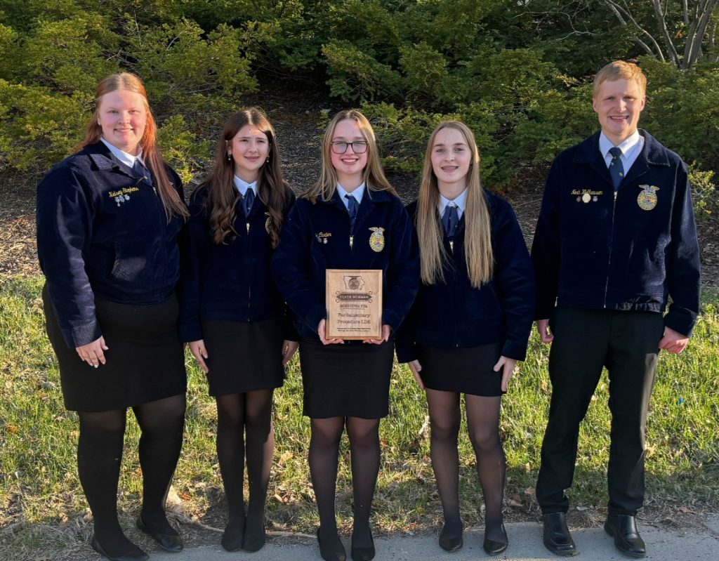Brokaw FFA state champions take parliamentary procedure to Indianapolis
