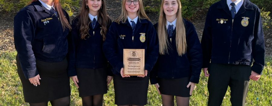 Brokaw FFA state champions take parliamentary procedure to Indianapolis